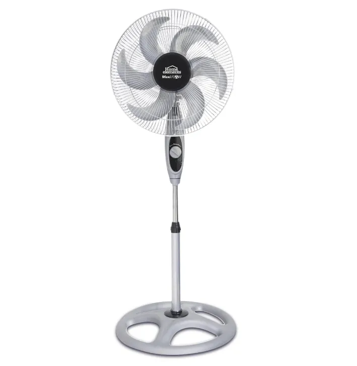 Ventilador HOME ELEMENTS Pedestal 18" Gris